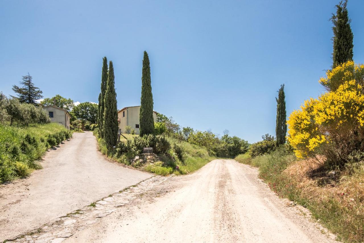Appartamento Gemma Bianca-Tavoleto Castiglione dʼOrcia Exterior foto