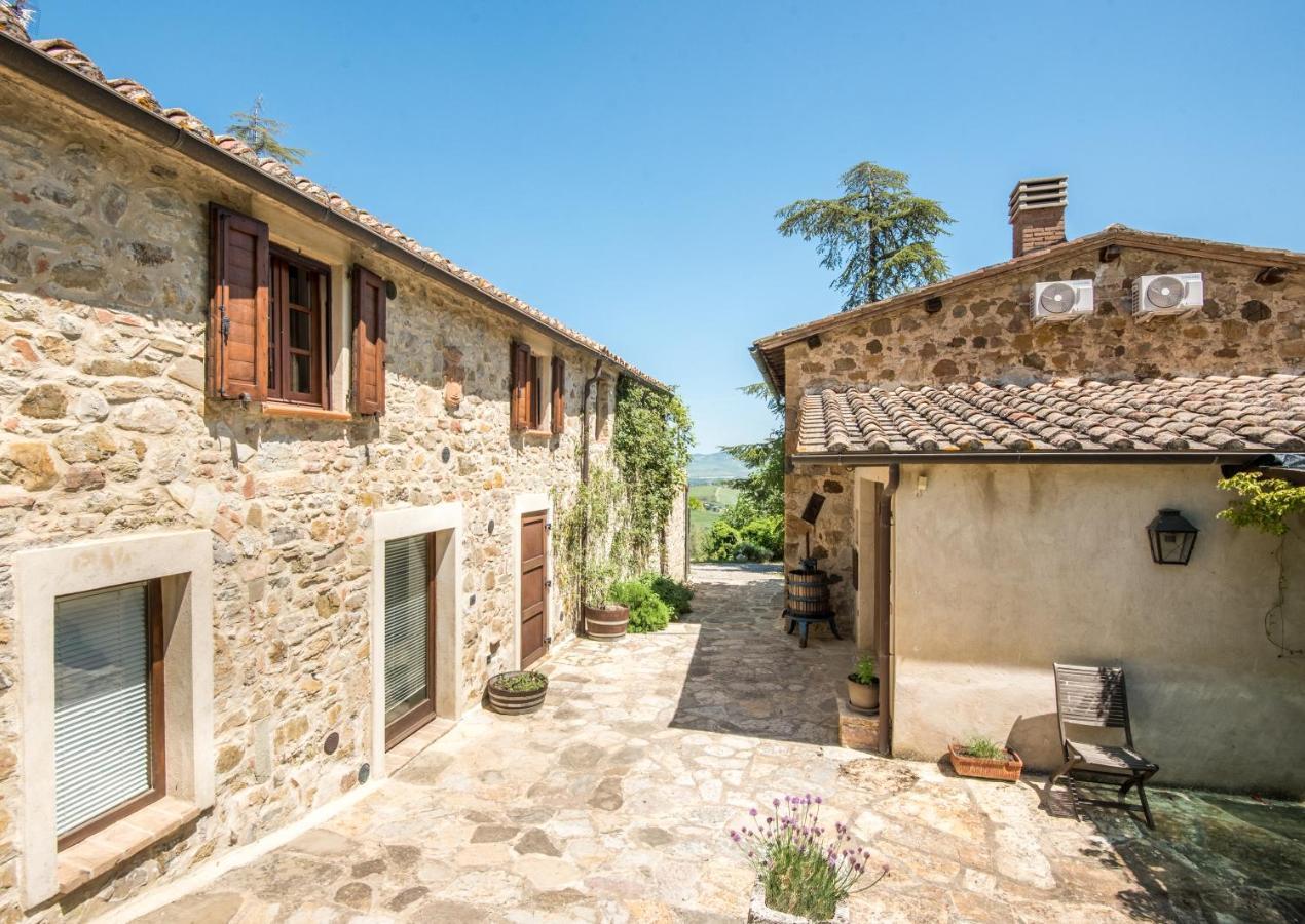 Appartamento Gemma Bianca-Tavoleto Castiglione dʼOrcia Exterior foto